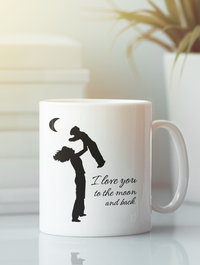 I Love You To The Moon And Back Mug