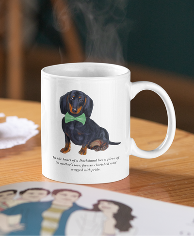 Heart of a Dachshund Mug